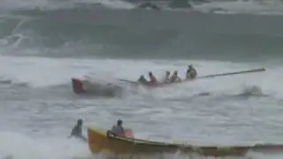Surf boats Piha 2008