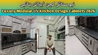 Luxury  Modular Kitchen Ideas 2026 | Modern Interiors Kitchen Cabinets UV Kitchen 2026