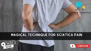 Magical Technique for Sciatica Pain Relief Leg Pain, One side Back Pain, Sciatica Treatment AT HOME