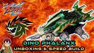 Dino Phalanx - Crush Gear Bandai - Unboxing & Speed Build