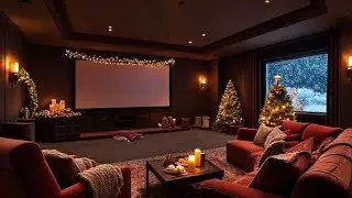 Enchanting Christmas Balcony Oasis | Cozy Winter Lights, Greenery & Magical Outdoor Retreat