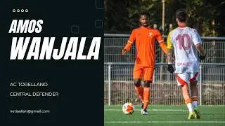 Amos Wanjala [AC Torrellano] Central defender | Tercera Federación | 2025 highlights