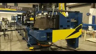Bend & Rollform on a Unison 80mm tube bending machine.