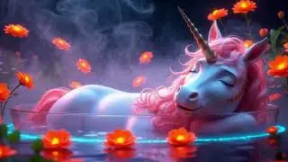 Unicorn Lullaby 🦄 Soft Bedtime Music for Babies & Kids Sleep