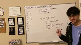 Binomial Probability Distributions and the SAT