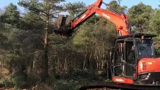 Kubota KX080 Ultra Low Ground Pressure Excavator