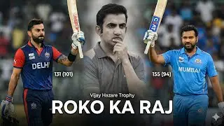 ROKO Ka Raj! Ek Hi Din Virat Kohli 131 & Rohit Sharma 155 | Vijay Hazare Trophy