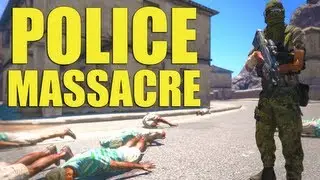 ALTIS LIFE- POLICE MASSACRE - (ARMA 3) | rhinoCRUNCH