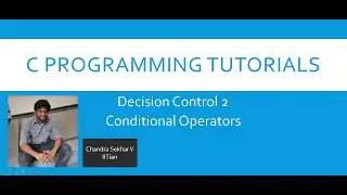 Conditional Operators || C Programming