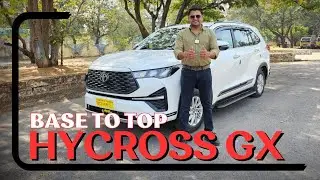 INNOVA HYCROSS GX CONVERTED FROM BASE TO TOP | DRL | SKID PLATES | ARTICO SEATS | TYRE ARCH & MORE