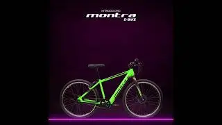Introducing Montra E-Bike #montra #e-trippin