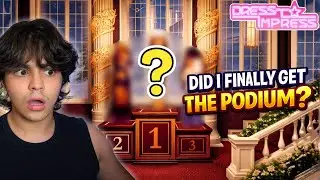 Slayed AGAIN&hellip; Did I Finally Get the Podium?! | Dress To Impress | Roblox India Hindi