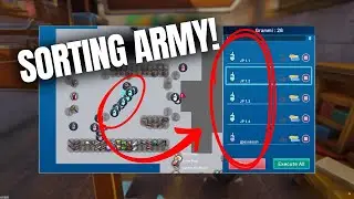 Omega Crafter: Sorting Army Chaos & Teleporter Hut Surprise!