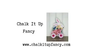 DIY Bunny Easter Decor