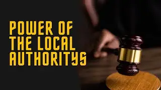 Time to give more power to Local Authority's
