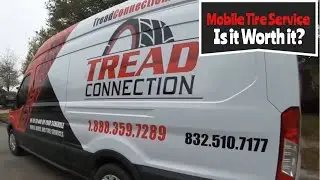 Tread Connection Mobile Van Installs New Tires on My 2017 Acura NSX.