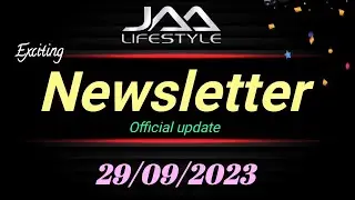 #Jaalifestyle exciting Newsletter | official update today | All users important |