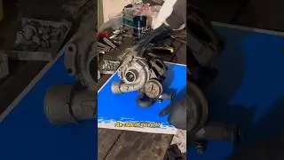 Fix a blown turbo on cheap, get a replacement CHRA and DIY #turbo #diy #chra #repair #mechanic