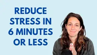 Reduce Stress Fast - 6 Minute Breathing + Somatic Reset | Calming Guided Body Scan Meditation