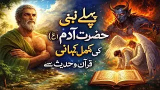 Prophet Adam ( A.S ) | Full Story from Quran & Hadith | The First Prophet