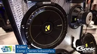 Kicker Comp C Series Subwoofers | CES 2017