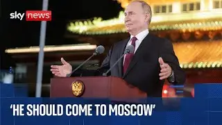 Putin offers to meet Zelenskyy in Moscow as he speaks following Beijing visit