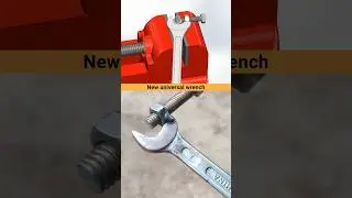 DIY - Universal Wrench 🔧 #cad #wrench #diy #diyprojects #cad3d #engineering