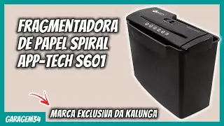 UNBOXING FRAGMENTADORA DE PAPEL APP-TECH S601 DA KALUNGA!