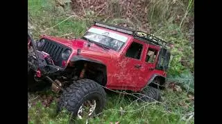 Axial SCX10II,trailing Calais Muir Woods, Fife.
