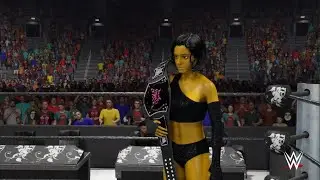 WWE 2K25 Korea move vs Naida Saelices for women wwe championship 