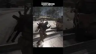 I shot down the helicopter. #ghostreconbreakpoint #gameplay #shorts