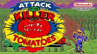 NES Games No One Played: ATTACK OF THE KILLER TOMATOES (NES | Nintendo Review)
