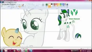 MLP NEXT GEN Speedpaint:Green Diamond and her little brother