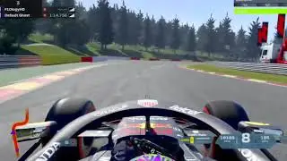 F1 No Rules hot lap| Spa Francorchamps World 🌎 Record 1.36.492