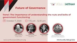 The importance of understanding the nuts and bolts of government functioning // Future of Governance