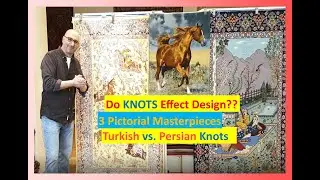 Persian Rug Design: Turkish vs. Persian Knots - How knots effect carpets in look & feel