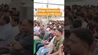 💥Mega Orientation Session at PW Kota। @VidyapeethPW #pwvidyapeeth #pwvidyapeethkota #shorts