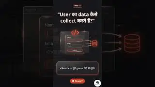 HTML Forms intro 📝 User data ka base | HTML Series | Brainlabs Learning | #shorts