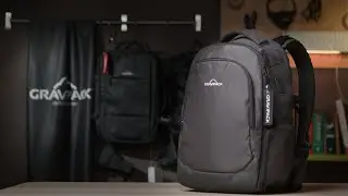Le sac exosquelette de ville qui est parfait : l&eacute;ger, design, anti mal de dos. Gravipack Kingston