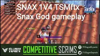 Snax 1v4 TSMftx | IND snax 1vs4 TSM | Snax God Clutch | BGMI