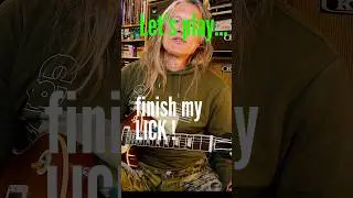 I play then You play - solo.  #blueslesson #bluestutorial