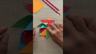 How To Make A Paper Windmill For Kids | DIY Craft | Easy Paper Pinwheel Tutorial