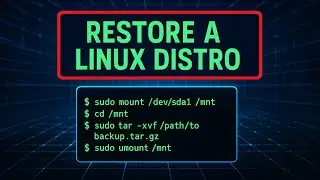 Backup and Restore a Linux Distro in WSL