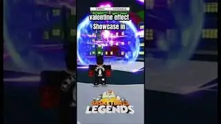Valentine effect showcase in Basketball Legends                                 #roblox