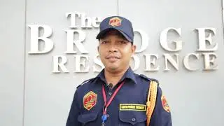Libra Security Guard Service Activities at The Bridge -  Phnom Penh