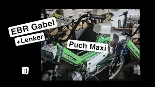 EBR Gabel Puch Maxi Umbau
