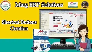 Shortcut Button Creation in Marg Software || How to create Shortcut Button in Marg Software