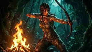 Tomb Raider (2013) Gameplay | First Bonfire & Bow Combat | Survival Begins