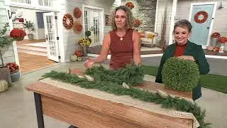 Wicker Park Set of 2 7' Decorative Cedar Garlands on QVC