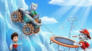 PAW Patrol: Rescue Wheels &ndash; The Slippery Slope Snow-Cat! ❄️🛞 | Vertical Ice Rescue & Monster Snow!